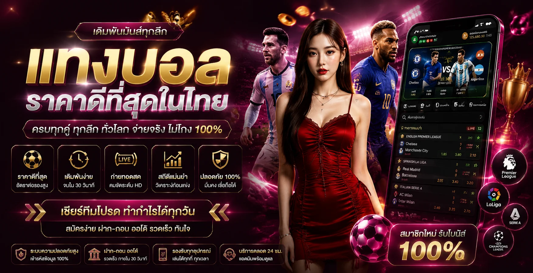 แทงบอลออนไลน์ AURA26 ครบทุกลีกดังทั่วโลก